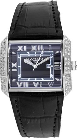 Locman Womens Classic Black Dial Watch