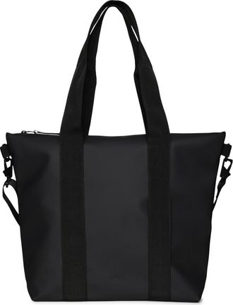 Rains Waterproof Mini Tote Bag in Black at Nordstrom