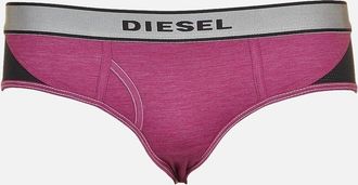 Diesel Womens OXY Stretch Jersey Brief, Purple - Pink - Size: 10