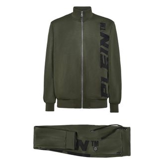 Philipp Plein Heren, Jumpsuits & Playsuits, Groen, Maat: 3XL Katoen