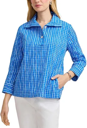 Foxcroft Sammy Popover Blouse