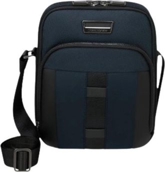 Samsonite Urban-Eye Crossover M 9;7 - Heren - Schoudertassen - Blauw - ONE Size - Polyester - Tassen