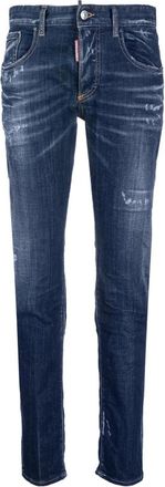 Dsquared2 Stijlvolle Denim Jeans Broek - Dames - Slim Fit Jeans - Blauw - M - Denim - Jeans