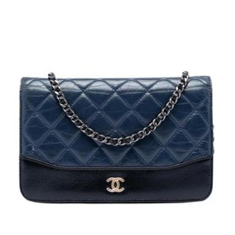 Chanel Pre-owned Cross Body Bags, female, Multicolor, Size: ONE SIZE Pre-owned Wallet on Chain