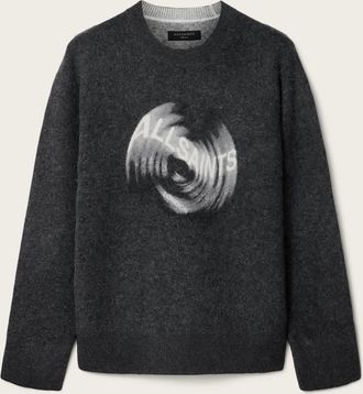 AllSaints Alpaca/Wool Spinnin Alpaca Wool Blend Jumper, Size: XXL