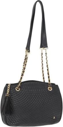 Bally Pre-owned Shoulder Bags, female, Black, Size: ONE SIZE Pre-owned Leather Shoulder Bag