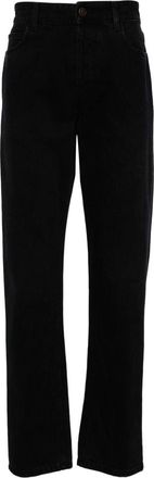 The Row Carlisle slim-fit jeans - men - Cotton/Polyester/Cotton - 34 - Black