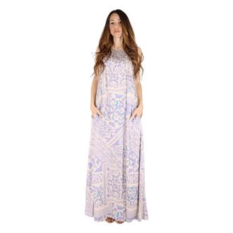 Alessia Santi Maxi Dresses, female, Purple, XS, Chic Dresses Collection