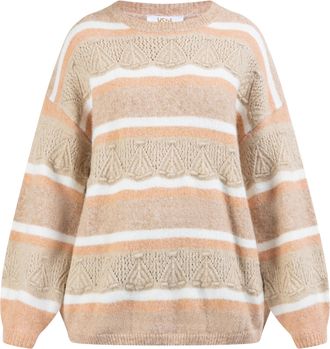 Usha FESTIVAL oversized gebreide trui carnea