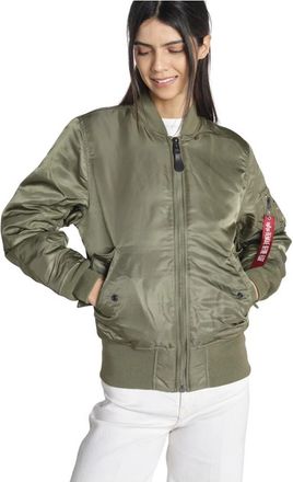 Alpha Industries Ma-1 Jacket - Dames - Bomber jackets - Groen - L - Nylon - Jassen