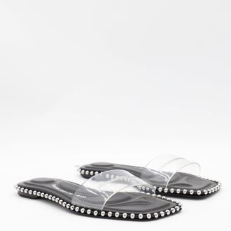 Alexander Wang Womens Flat Shoes Black _cover El Sole Le