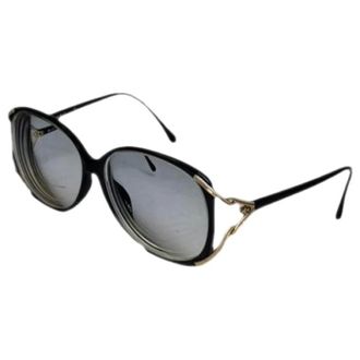 Dior Pre-owned Accessories, female, Black, Size: ONE SIZE Pre-owned Plastic Sunglasses
