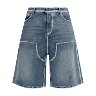 Amiri MA Carpenter Shorts - Heren - Denim shorts - Blauw - W33 - Denim - Korte Broeken