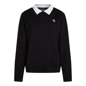 Karl Lagerfeld Mujer, Sudaderas, Negro, Talla: S