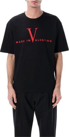 Valentino Garavani Hombre, Camisetas, Negro, Talla: XL