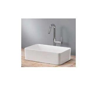 Royal Plaza Royal plaza Legato waskom 38x24x12cm rechthoek keramiek zonder overloop wit