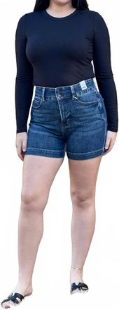 Judy Blue Seeing Double Shorts In Dark Wash
