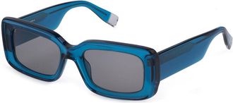 Furla SFU630V 0855 Womens Sunglasses Blue Size 53