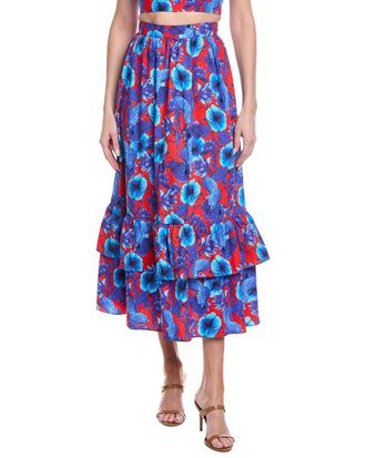 Borgo De Nor Paulina Midi Skirt