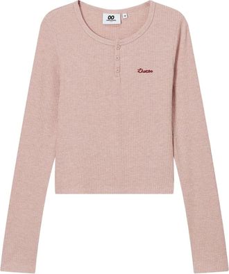 Chocoolate T-shirt a coste - Rosa