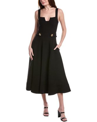 Alexis Brunetti Wool Midi Dress
