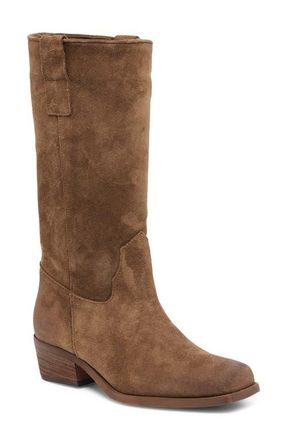 Dolce Vita Romie Western Boot in Chocolate Suede at Nordstrom, Size 9