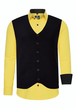 Rusty Neal Tweedelig pak met overhemd en vest