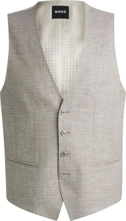 HUGO BOSS Heren, Pakken, Beige, Maat: M