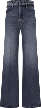 Mother Jeans Flared The Hustler Roller Sneak