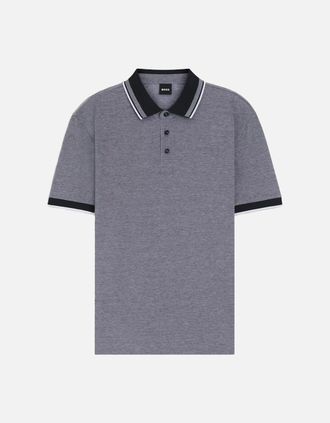 HUGO BOSS Mens H Prout 141 Polo Navy - Size: 42