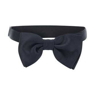 Tagliatore Bowties, male, Blue, Size: ONE SIZE Satin Bow Tie