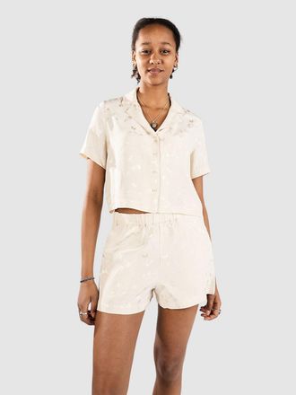 Brixton Brixton Silky Jacquard Button Down Camisa blanco