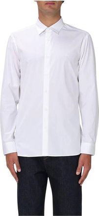 Burberry Heren, Overhemden, Wit, Maat: XL Katoen