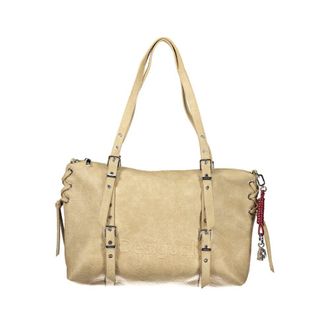 Desigual Beige Polyurethane Womens Womens Bag