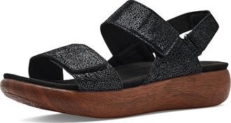 Alegria Bailee Womens Shoes Crackle Black : EU 41 (US Womens 10.5-11) Regular, Leather