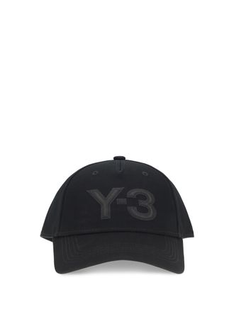 adidas KT0567 Logo Cotton Baseball Cap - Black