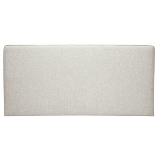 Miliboo Cabecero De Cama Para Colgar De Tela Beige 160 Cm Lily