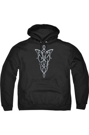 Gildan Lord Of The Rings Arwen Necklace Adult Pull Over Hoodie / Hooded Sweatshirt
