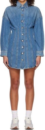 GRLFRND Grace Corset Mini Dress In Sutro Heights