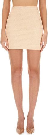 Alessandra Rich Tweed Skirt