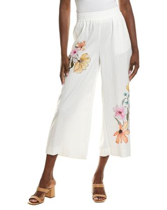 Vince Camuto Smocked Waist Wide Leg Pant