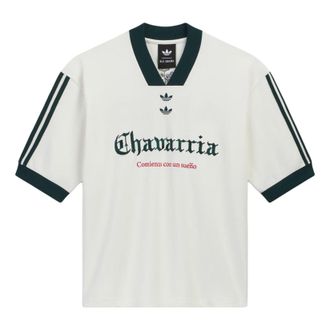 adidas x Chavarria Soccer T-Shirt Asia Sizing Off White KY7708