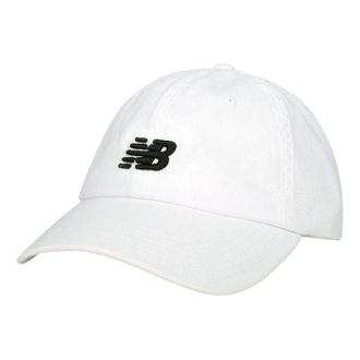 New Balance 6 Panel Classic Hat White LAH91014WT