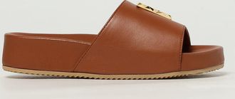 Via Roma 15 Heeled Sandal Woman color Leather