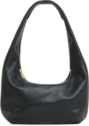 Mansur Gavriel Mini Gnocchi Leather Hobo Bag in Black at Nordstrom
