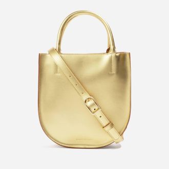 Minor History Womens Arc Ii Crossbody Bag In Golden