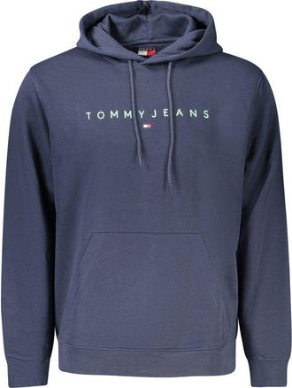 Tommy Hilfiger Blauwe Katoenen Heren Hoodie Sweatshirt