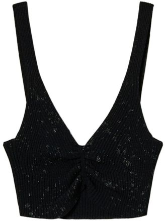 Twin-Set MYFO top - Zwart