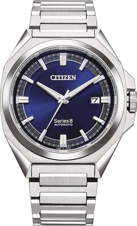 Citizen Series 8 Mens Silver Watch NB6010-81L Stainless Steel - One Size