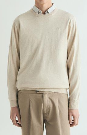 Scalpers Ribbed supita sweater in Cream at Nordstrom, Size Xx-Large Eu